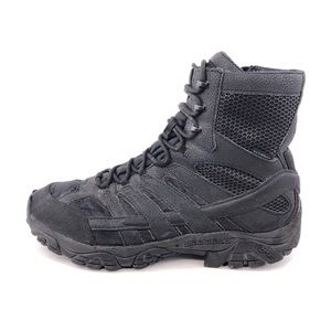 Merrell Moab 2 Black Leather Waterproof 8" Tactical Boots 11.5